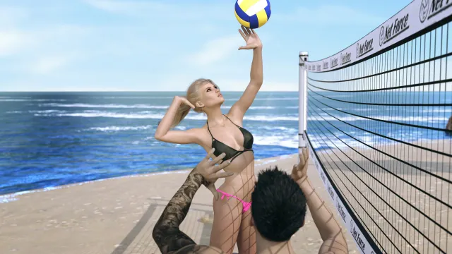 Intertwined visual novel scene render from Episode 13